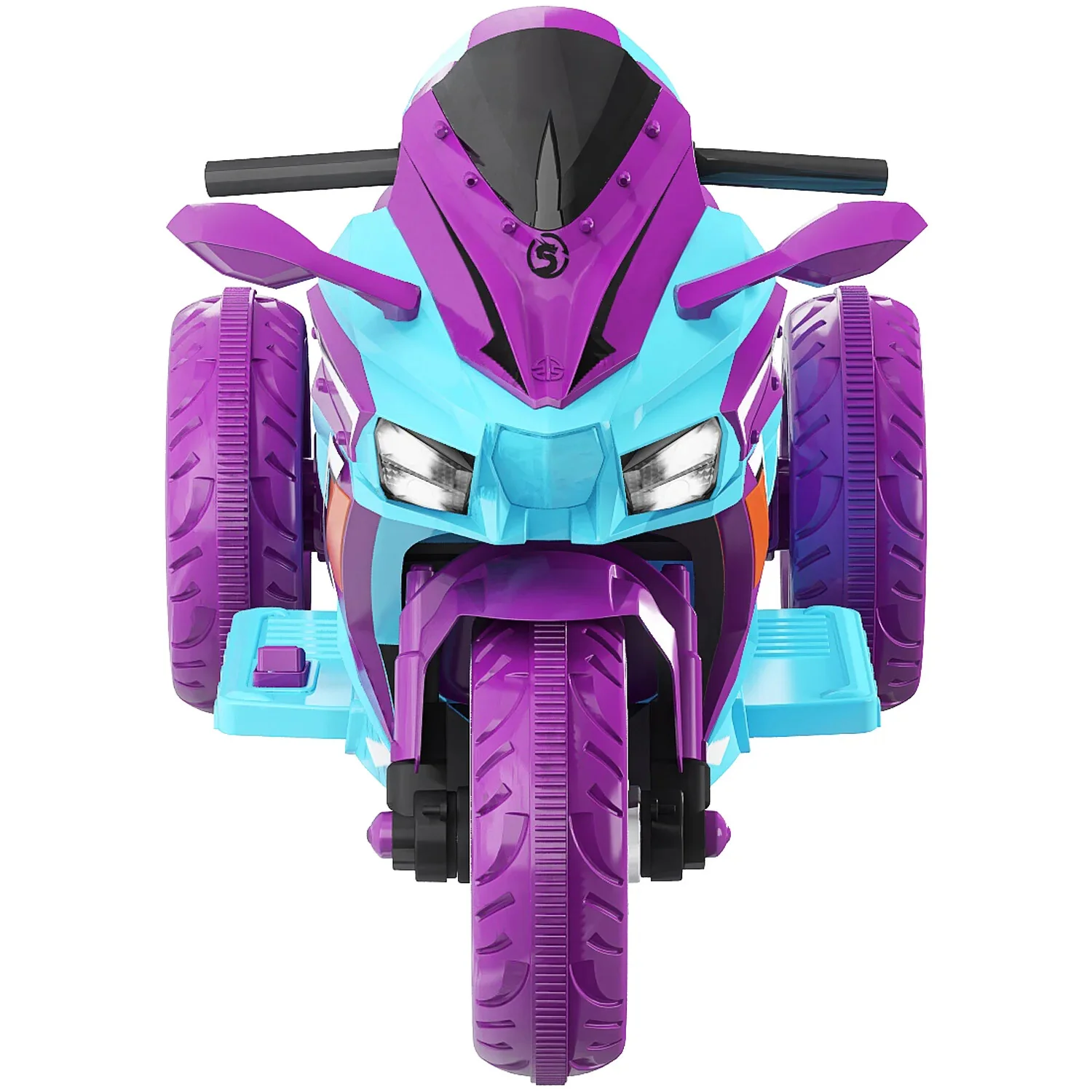12V Electric Kids Ride-On Dirt Bike Motorcycle with 3 Wheels and LED Lights, Multi-Color - Image 5