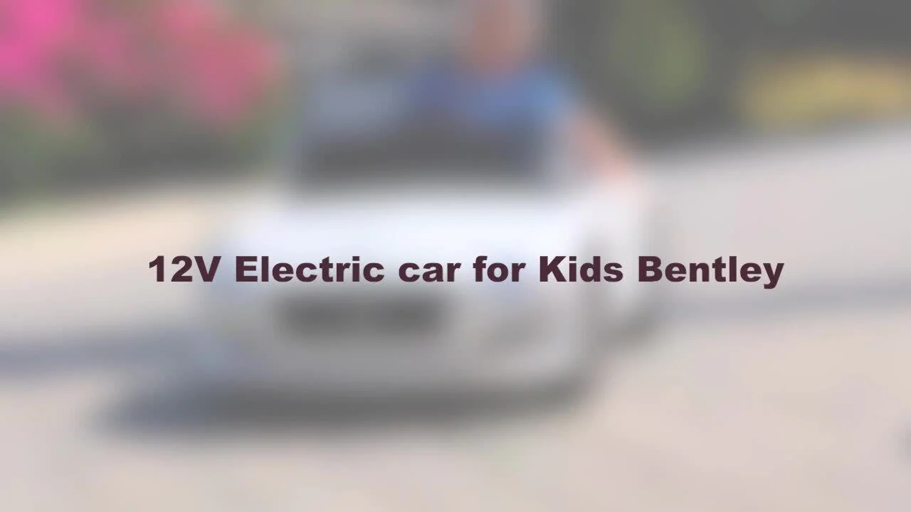 NEW Licensed Bentley Style Kids Electric Ride On Car with Remote Control - Perfect Gift for Kids! - Image 3