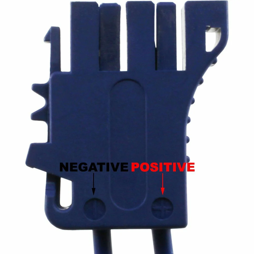 Replacement 12V Blue Side Battery Connector for Peg Perego Gaucho Gator - Image 6