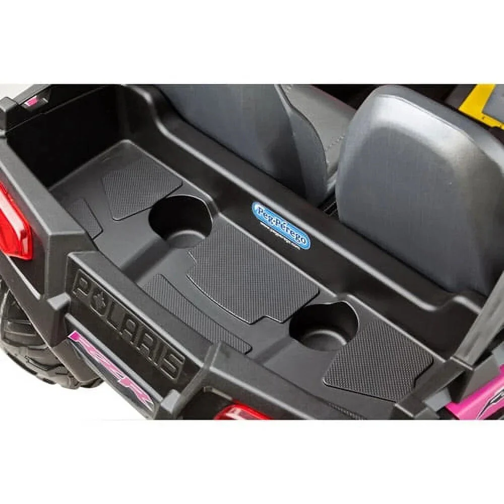 12V Polaris RZR 900 Pink Powered Ride-On Vehicle for Kids - Image 7