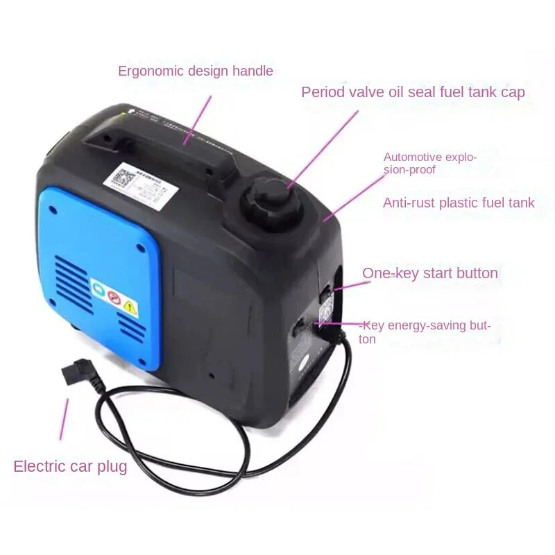 Petrol Electric Generator Range Extender for Two Wheeler 48V 60V 72V No Installation Required - Image 3