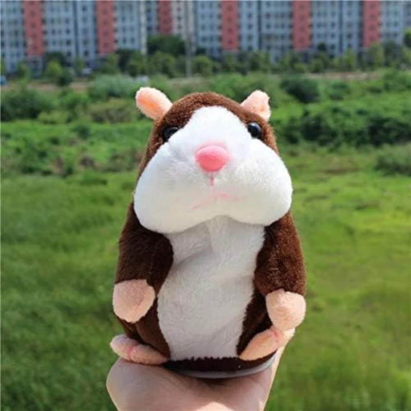 Talking Hamster Plush Toy - Interactive Pet That Echoes Your Words - Image 4