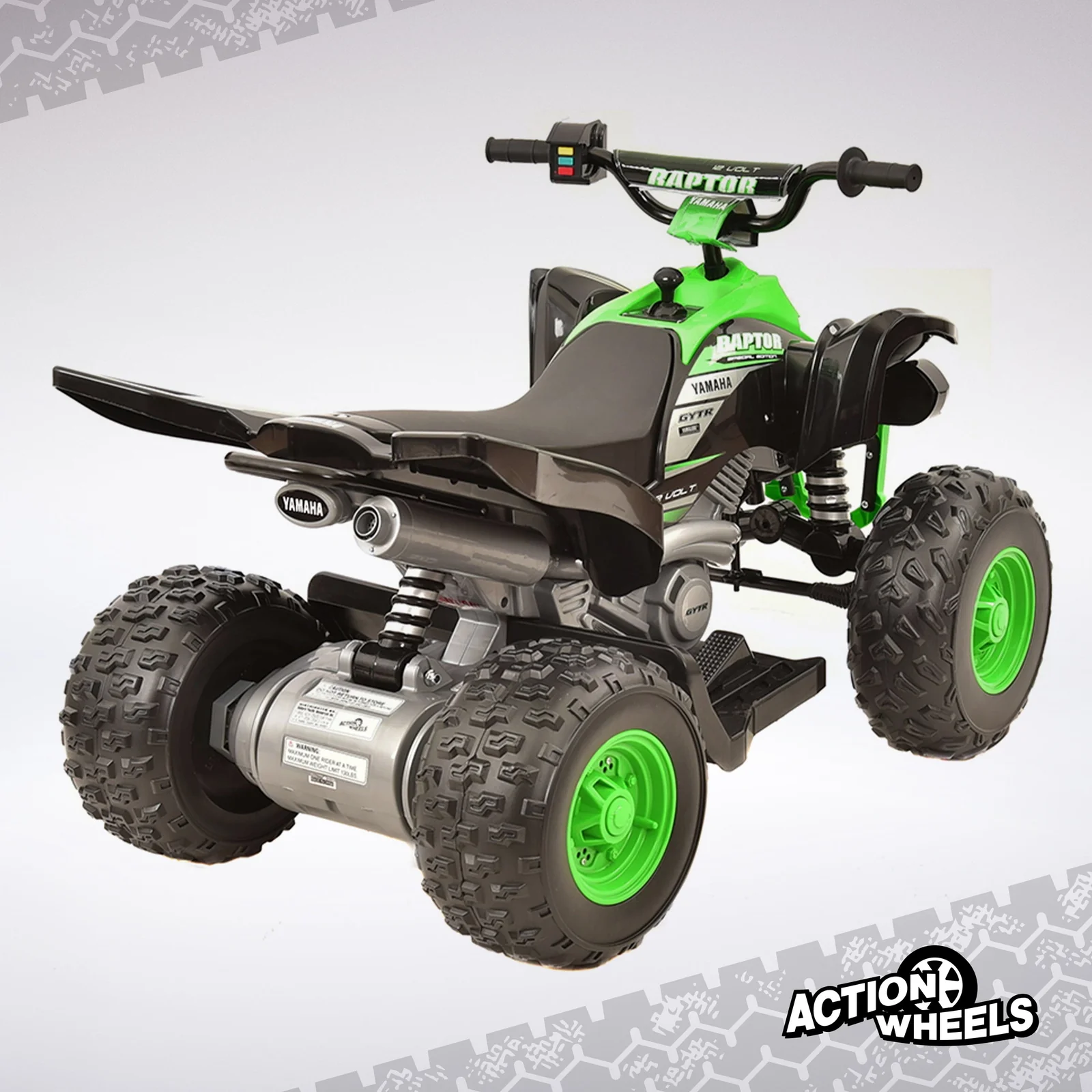12V Kids Ride-On ATV with Two Speeds, Ages 3+, Up to 5 MPH - Image 6