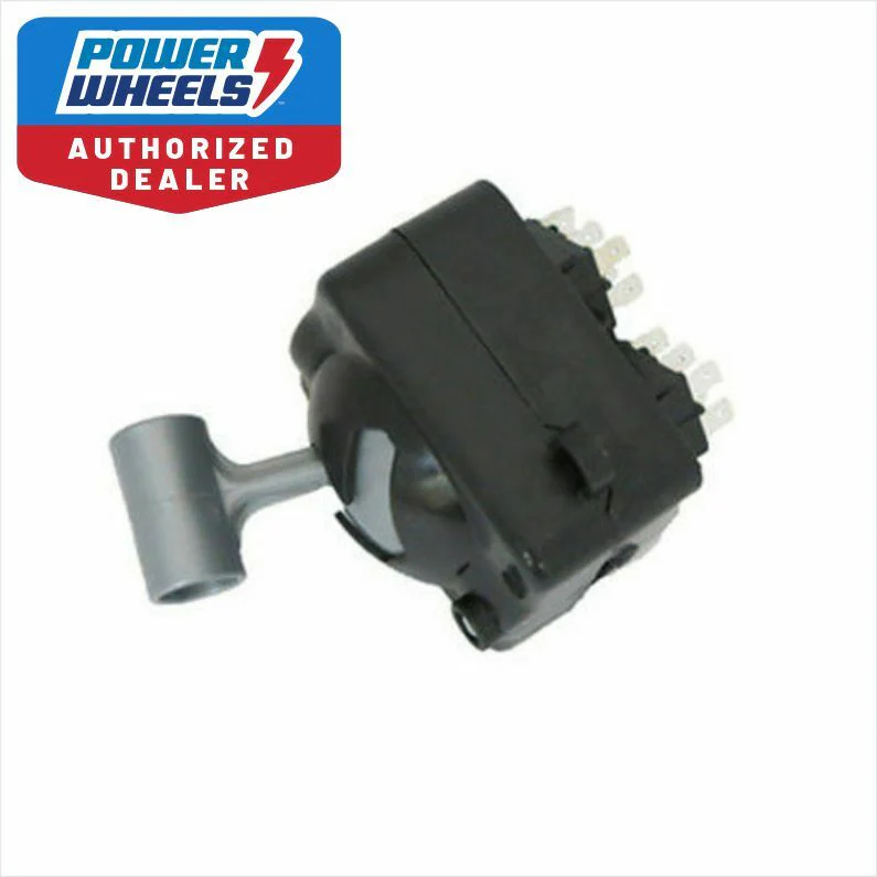Power Wheels K8285-9319 Ford F-150 Gear Shifter Black/Grey Square Hi-Low Forward-Reverse - Image 4