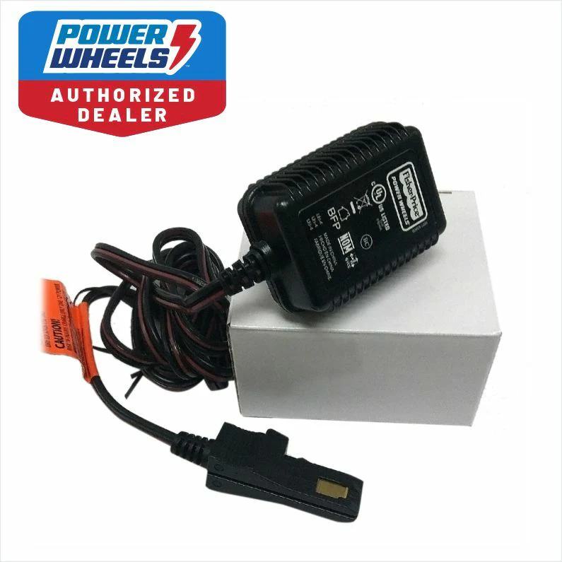 Genuine 12V Gray Charger for Fisher-Price Power Wheels Arctic Cat - Image 3