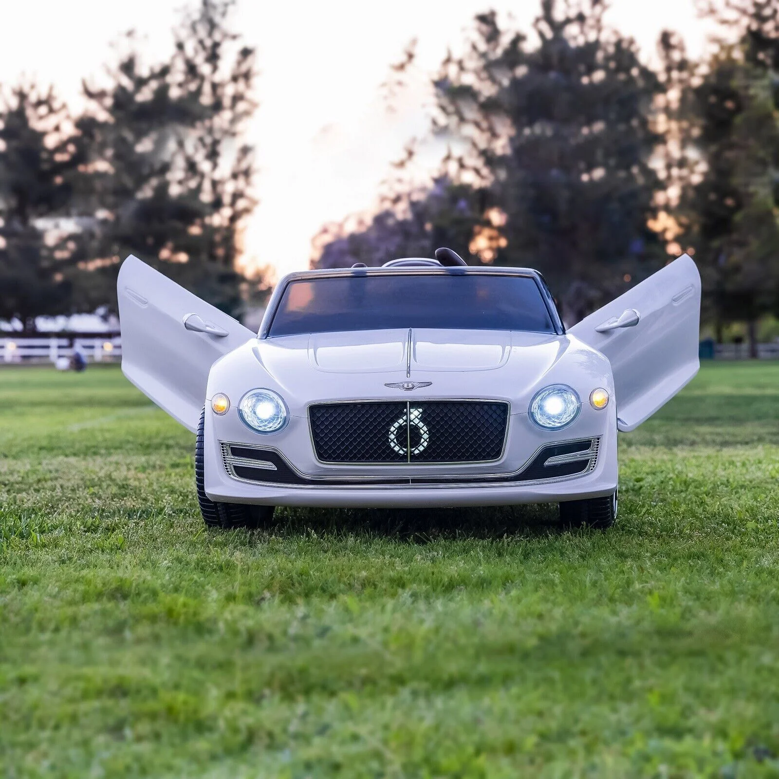 Premium Bentley Style Kids Electric Ride On Cars with Remote Control - Perfect Gift for Young Drivers - Image 9