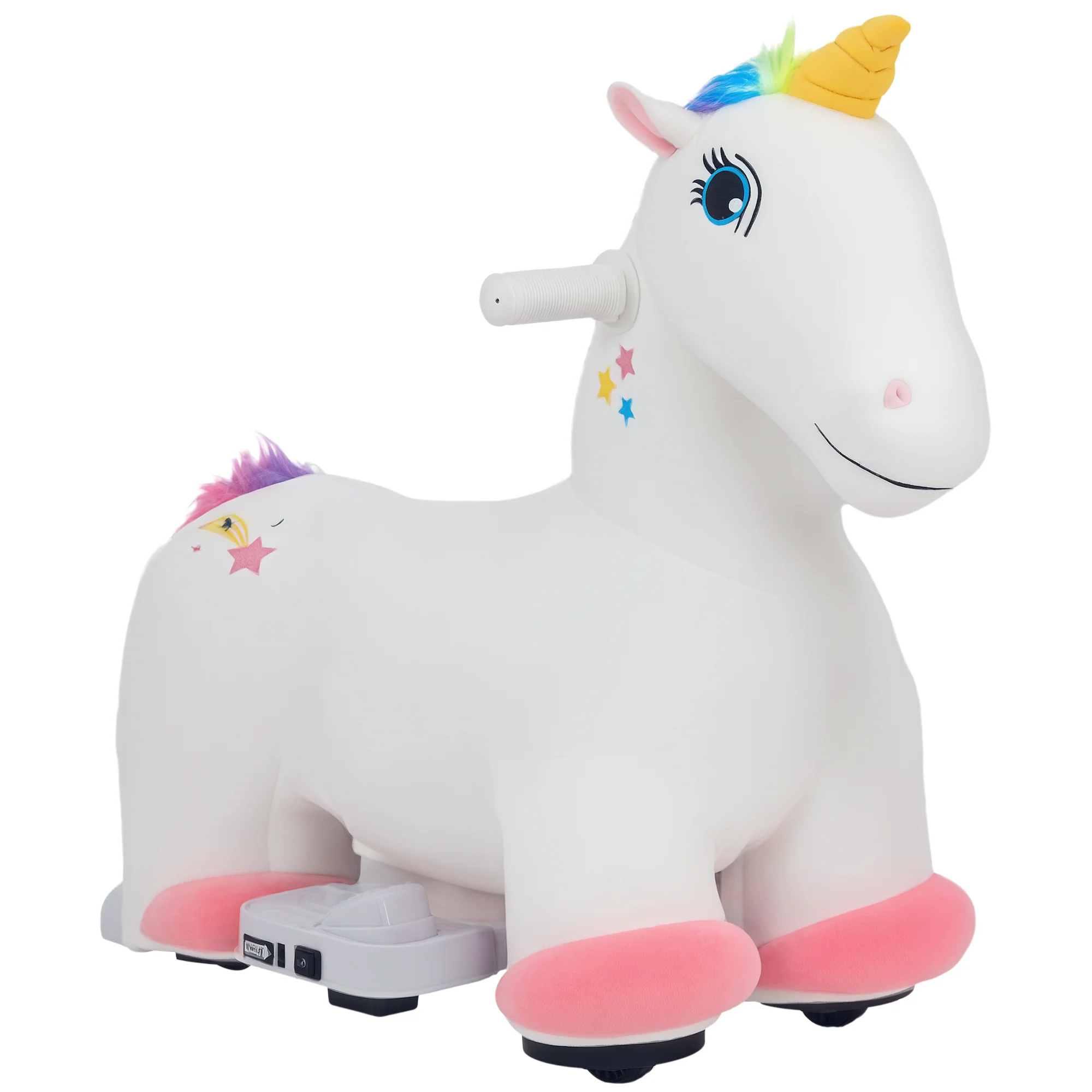 6V Kids Electric Ride-On Animal Toy with Music and Forward Motion - Image 3