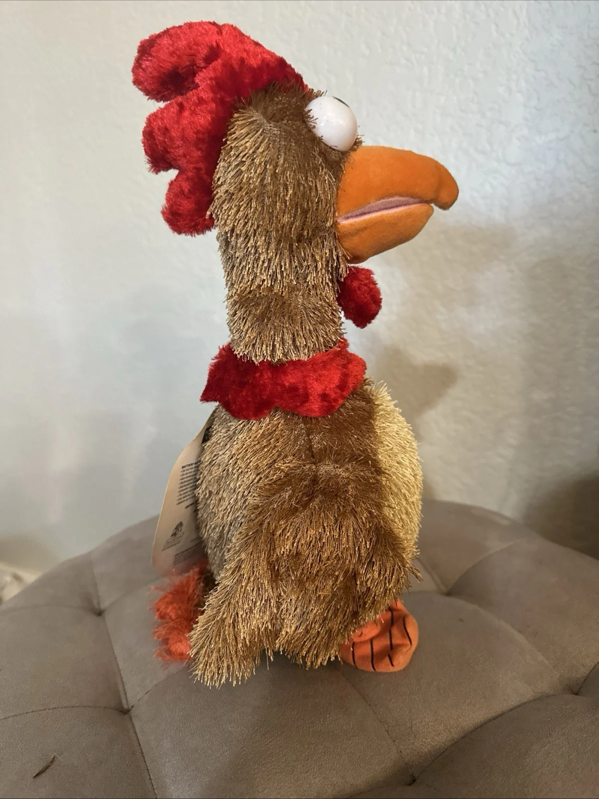 Charming Interactive Singing Chicken Toy by Beverly Hills Teddy Bear Co. 2013 - Image 4