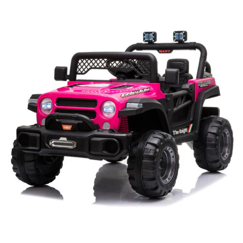 Rev up the Fun with the BBH-016 Double-Drive 12V Rose Red Off-Road Vehicle and 2.4G Remote Control - Image 3