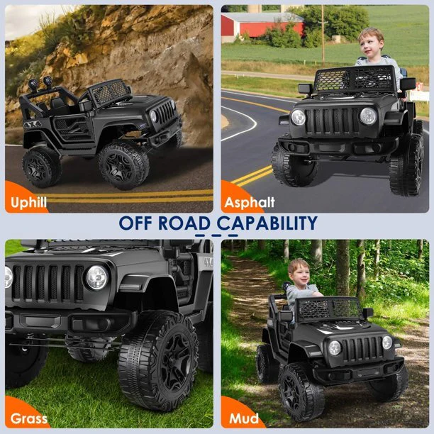12V Electric Ride-On Car for Kids with Remote Control and 3-Speed Motorized Drive - Image 15
