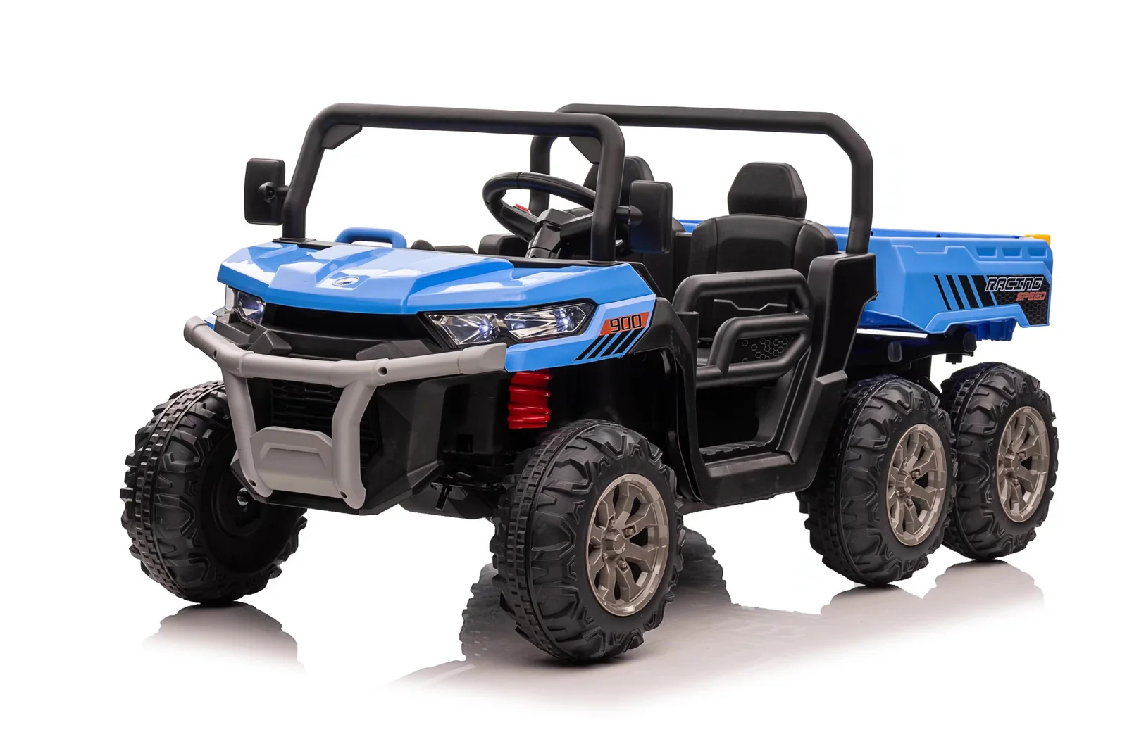 24V Kids Electric Ride-On Truck with 3 Speeds and Remote Control Vehicle - Image 13
