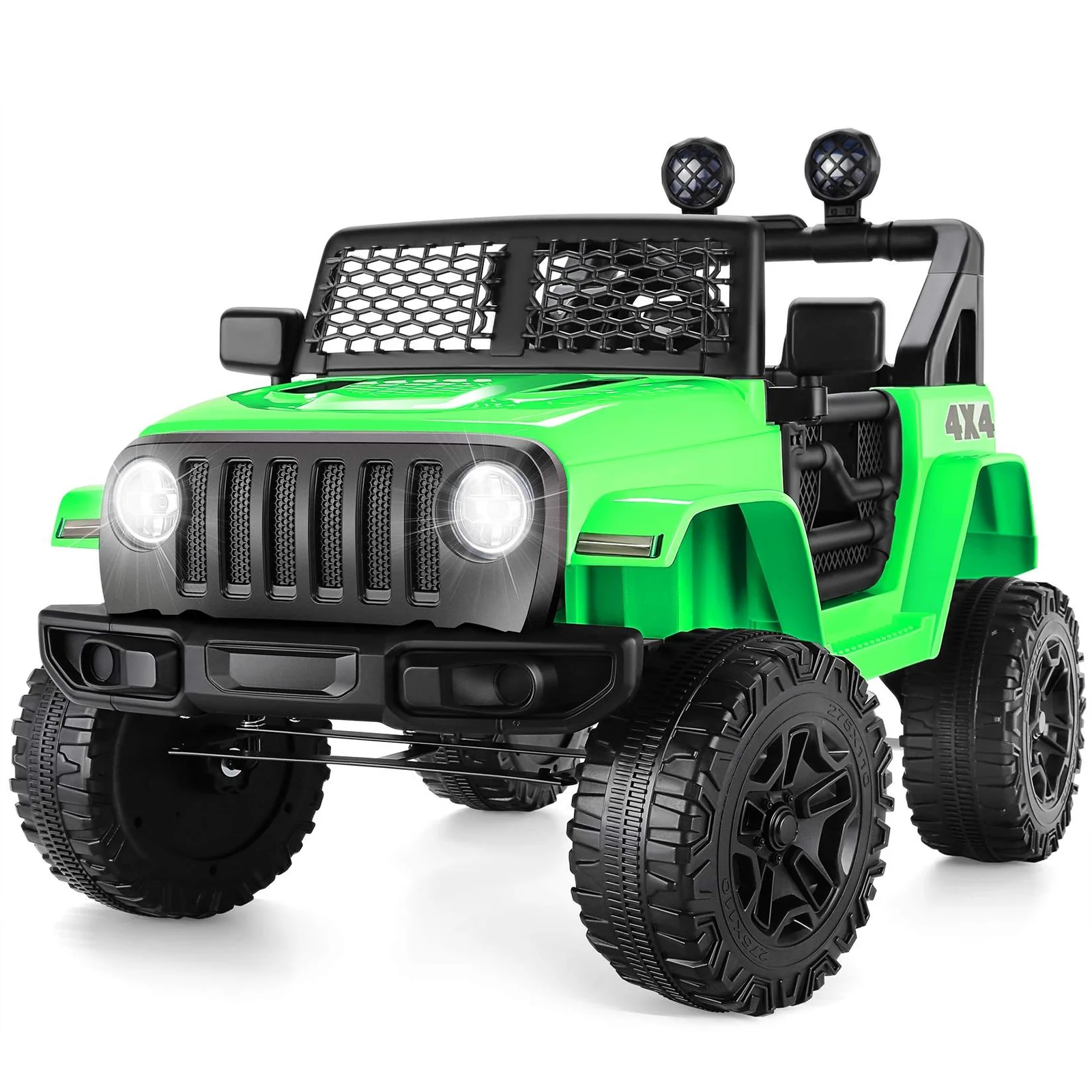 12V Kids Electric Ride-On Jeep Car with Remote Control, 3 Speeds, LED Lights, and USB Charging - Image 5
