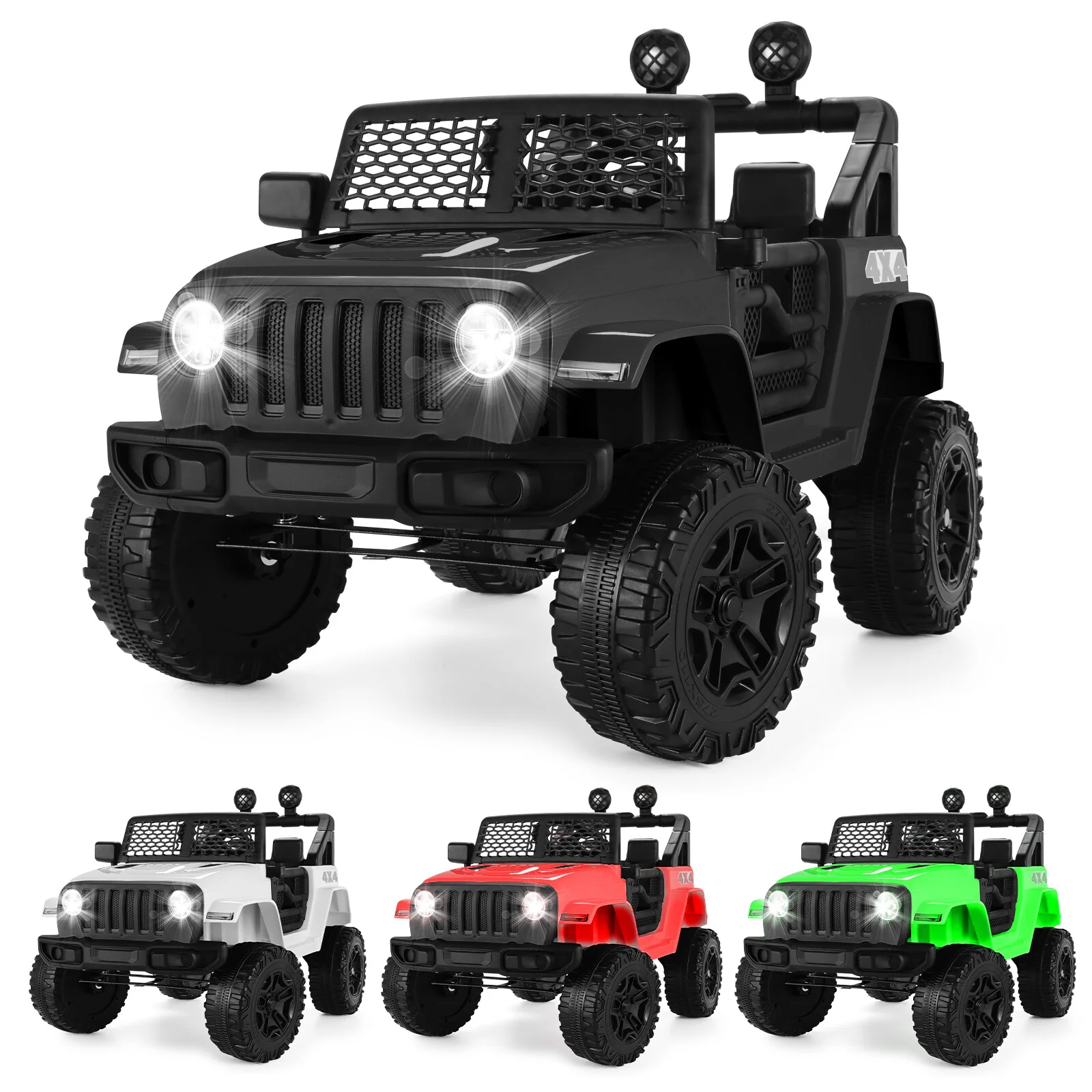 12V Electric Ride-On Truck for Kids with MP3, Lights, and Remote Control - Image 9