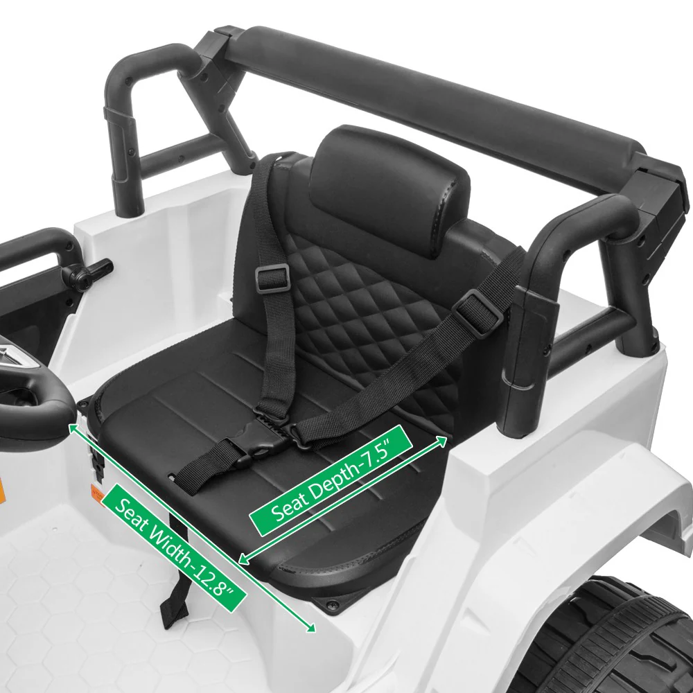 12V Kids Electric Ride-On Truck Car with Parental Remote Control - Image 13