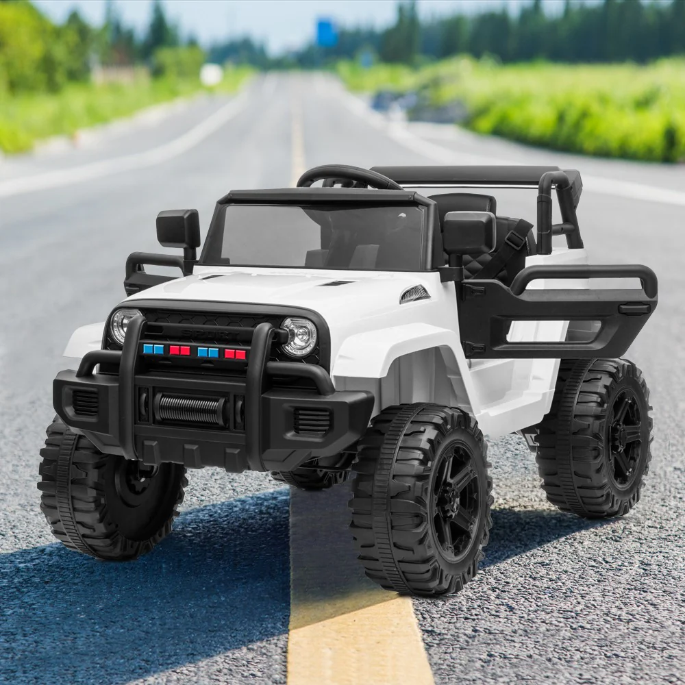12V Kids Electric Ride-On Truck Car with Parental Remote Control - Image 2