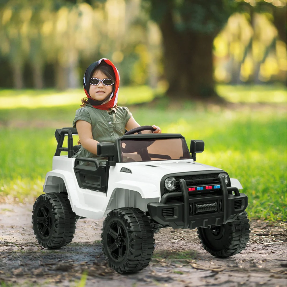 12V Kids Electric Ride-On Truck Car with Parental Remote Control - Image 3