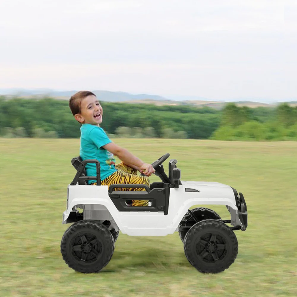 12V Kids Electric Ride-On Truck Car with Parental Remote Control - Image 4