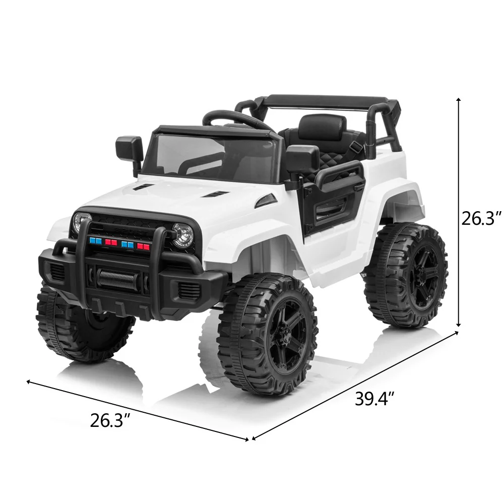 12V Kids Electric Ride-On Truck Car with Parental Remote Control - Image 9