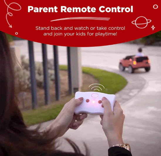 Rosa Electric Ride-On Car for Girls with Remote Control and Music - Rechargeable - Image 4