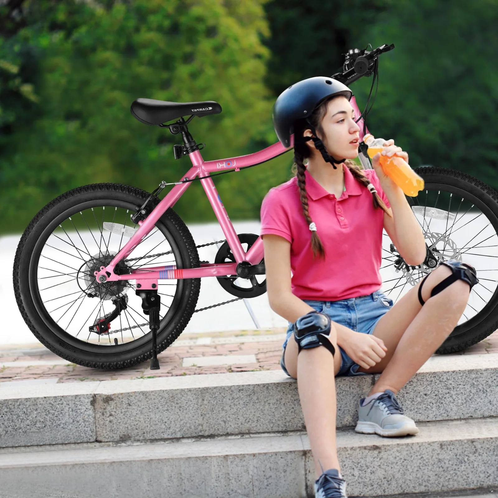 20-Inch 7-Speed Mountain Bike for Kids Ages 8-12 Boys and Girls - Image 6