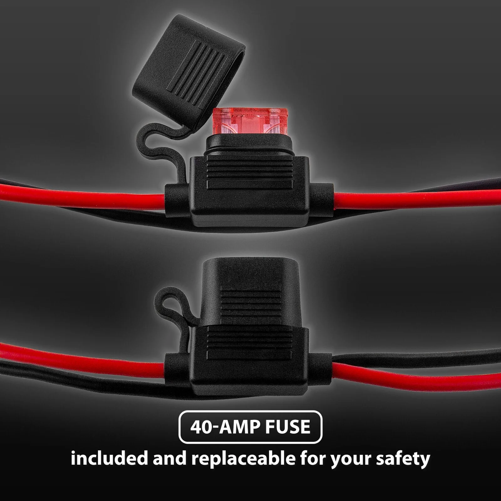 12-Volt Ride-On Vehicle Battery with Red 2-Pin Connector - Image 3