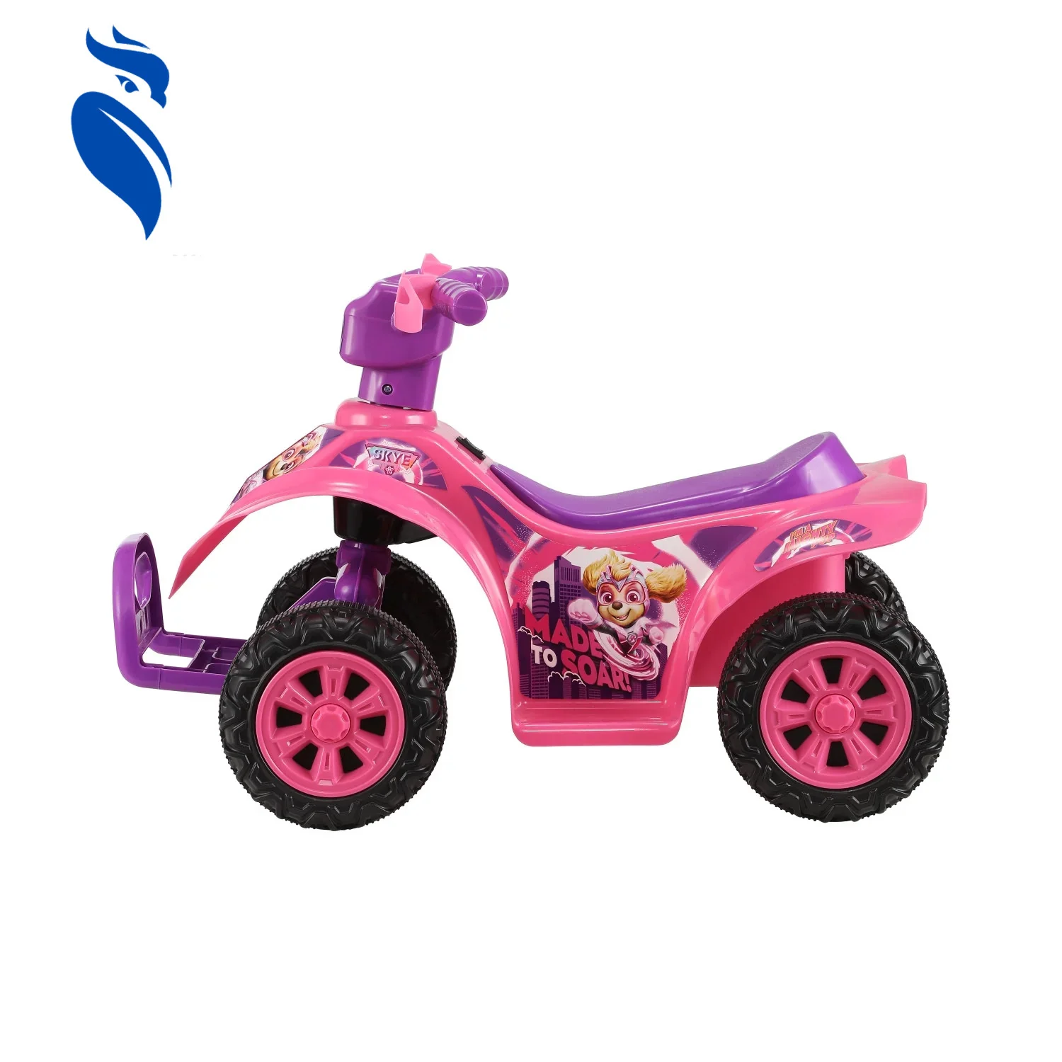 6V Battery-Powered Pink Ride-On ATV for Children Ages 2-5 Years - Image 10