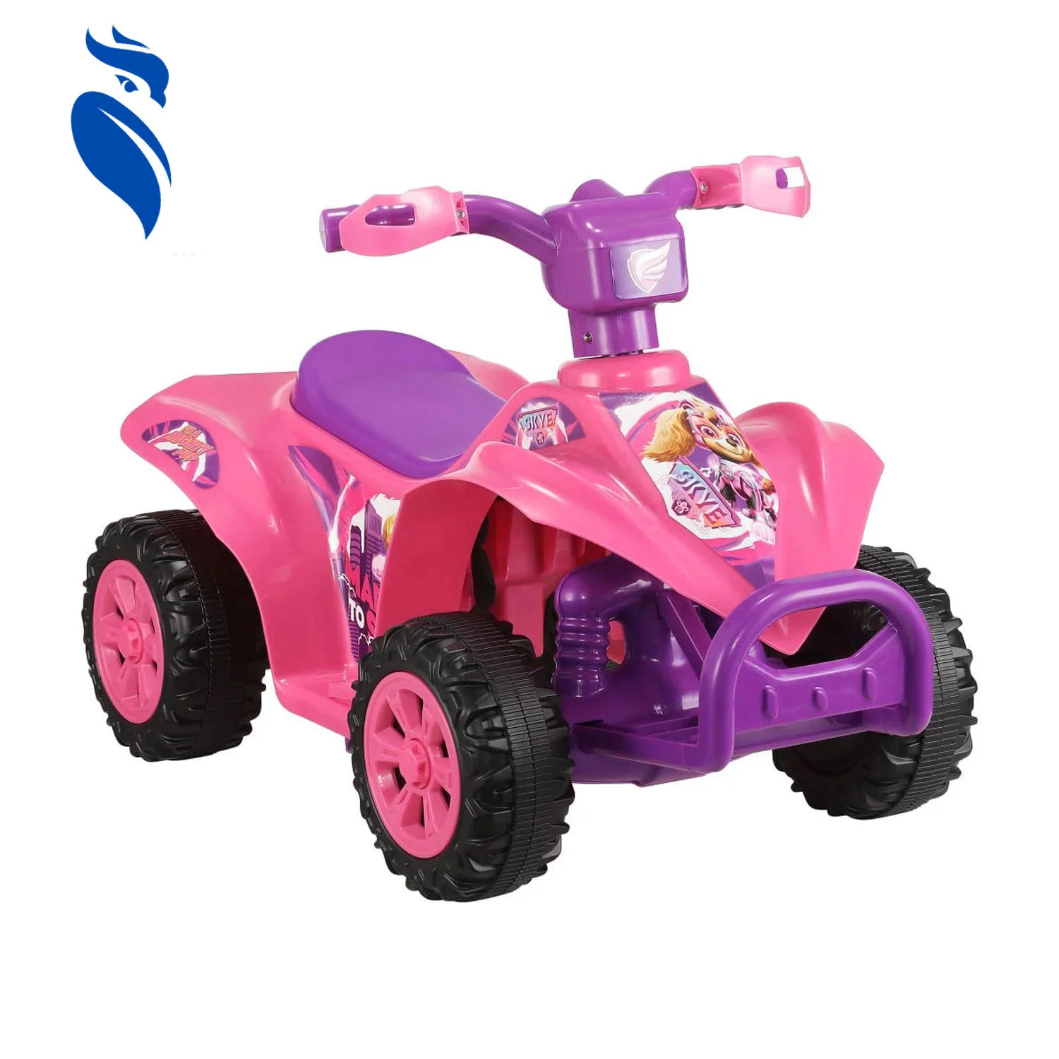 6V Battery-Powered Pink Ride-On ATV for Children Ages 2-5 Years - Image 7