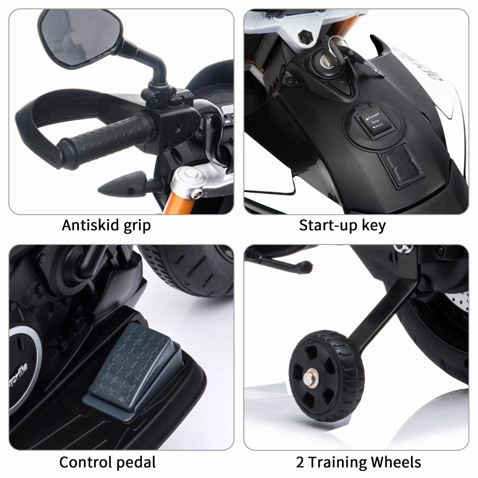 TOBBI 12V Aprilia Licensed Electric Dirt Bike for Kids - Perfect Xmas Gift! - Image 7