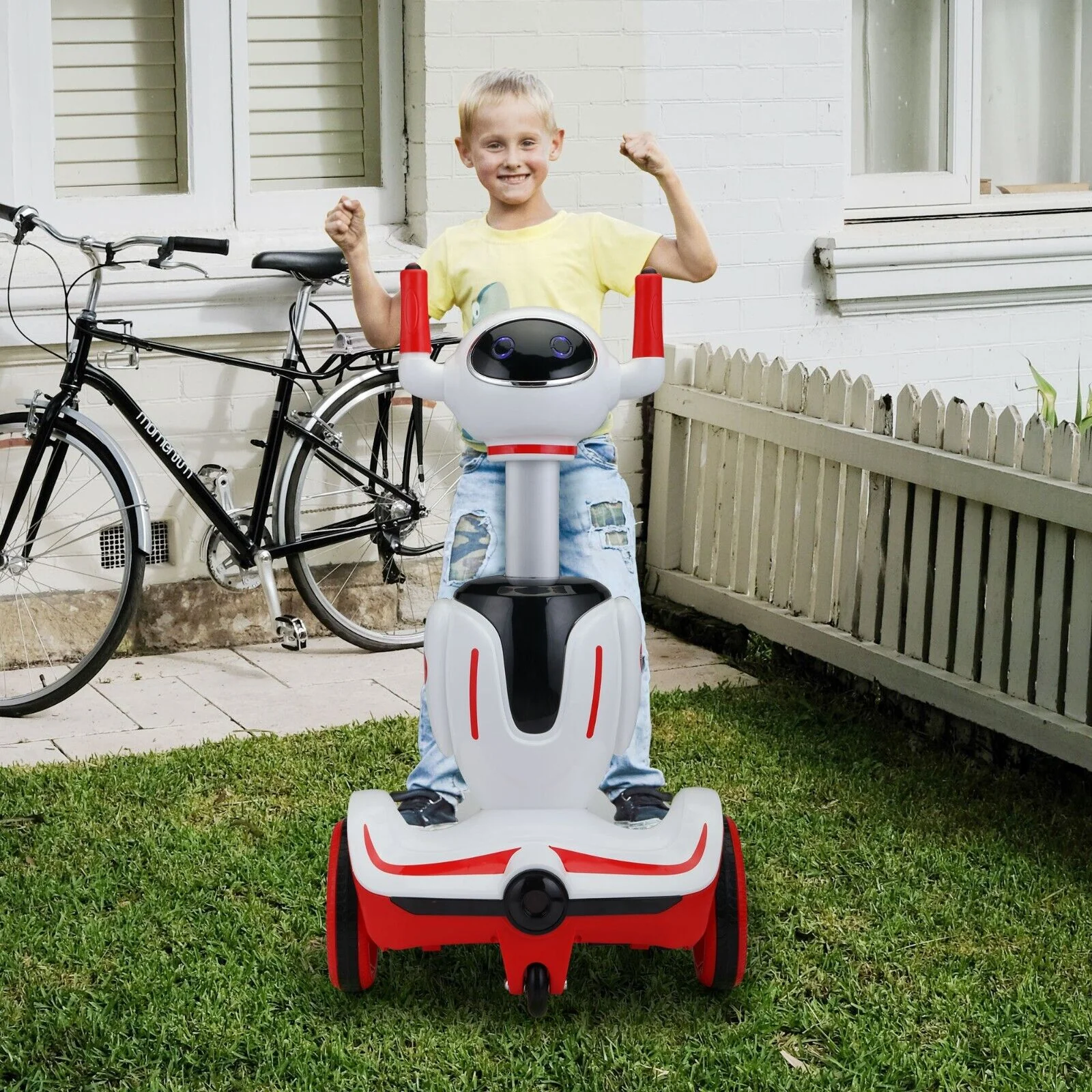 TOBBI 3-in-1 Electric Ride On Car for Kids: Transforming Robot Buggy Toy with Remote Control - Perfect Gift for Toddlers - Image 11