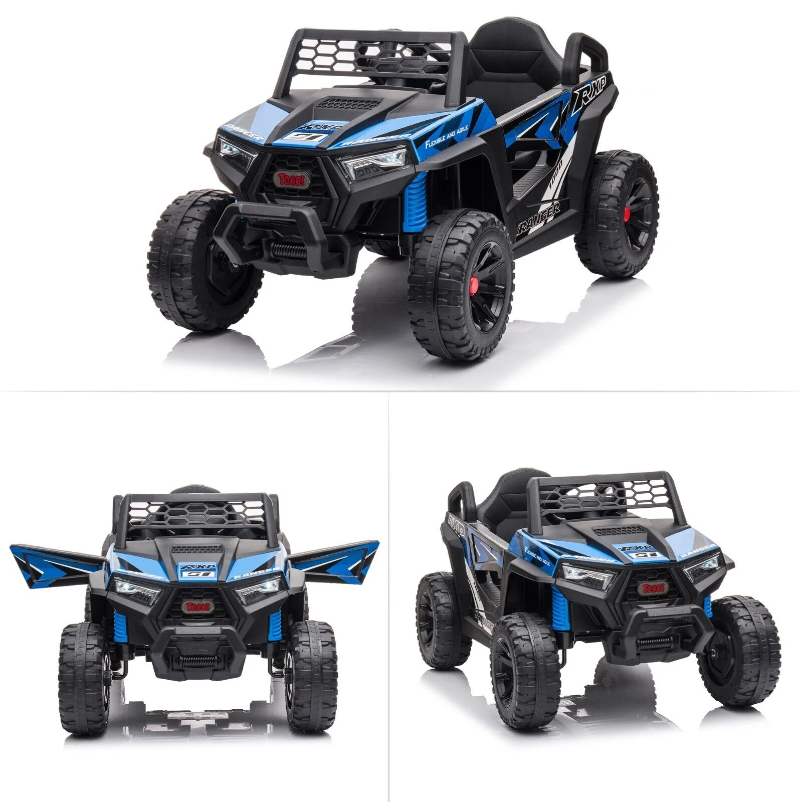TOBBI Kids 12V UTV Off-Road Buggy Electric Vehicle - Image 5