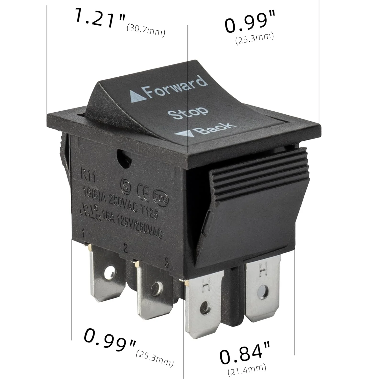 ToiCottage 2-Pack Universal Forward Reverse Switch for 6V, 12V, and 24V Applications - Image 2