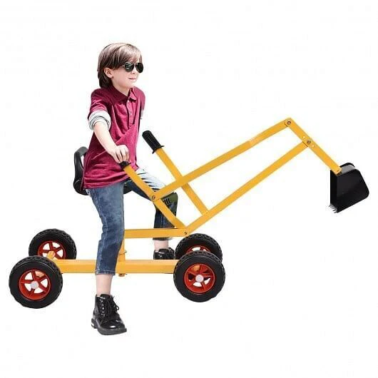Ultimate 4-Wheel Excavator Sand Digger for Heavy-Duty Kid Play - Image 3