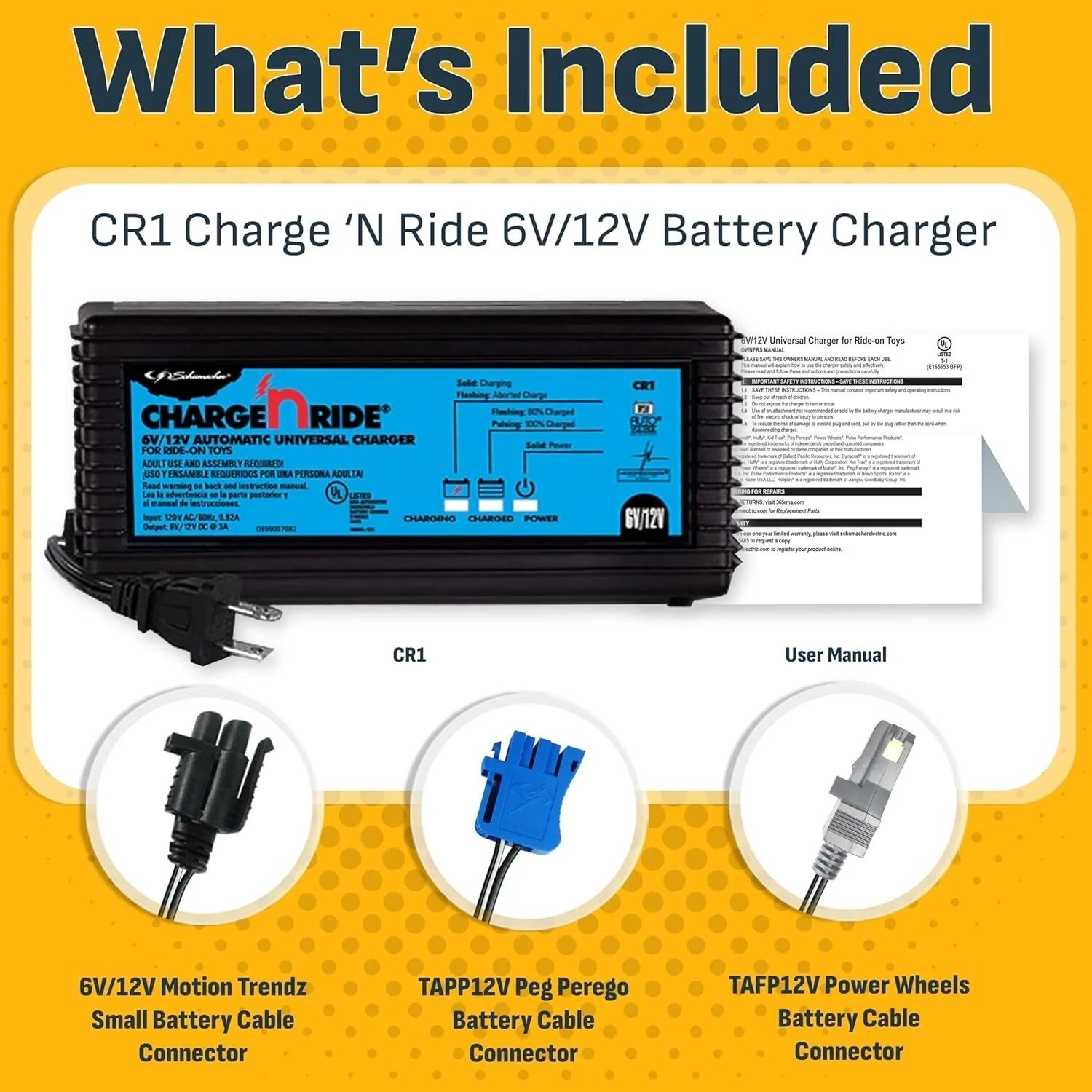 Universal Battery Maintainer for Ride-On Toys with Quick Connect and LED Status Indicator - Image 10