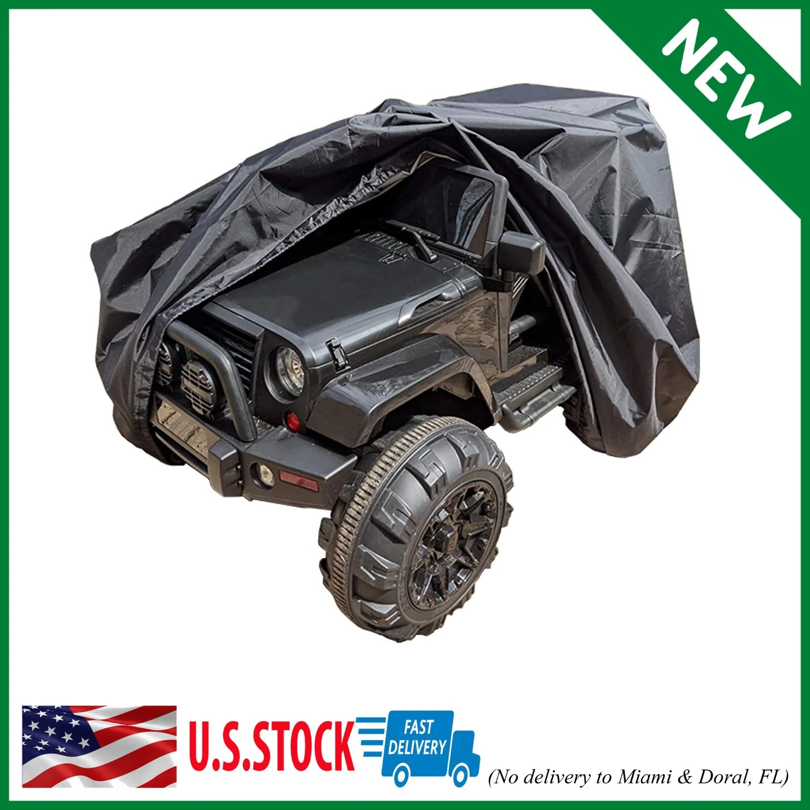 Large Universal Cover for Kids Ride-On Electric Jeep Toy Car and Truck Vehicle - Image 9