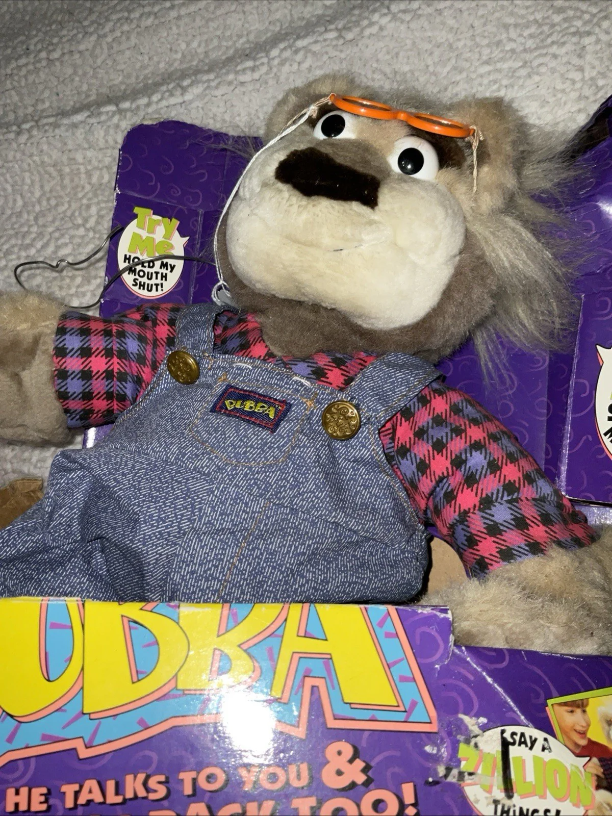 Vrg Real Talkin' Bubba Witty Talking Bear by Tyco 97
