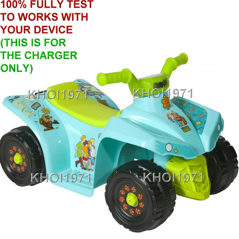AC Charger Adapter for 6V Battery Dynacraft Scooby Doo Quad Ride-On - Image 2