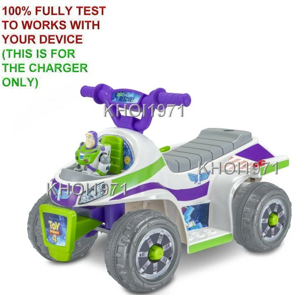 AC Wall Charger Adapter for KidTrax Buzz Lightyear Toy Story 4 Ride-On KT1511WMA - Image 6