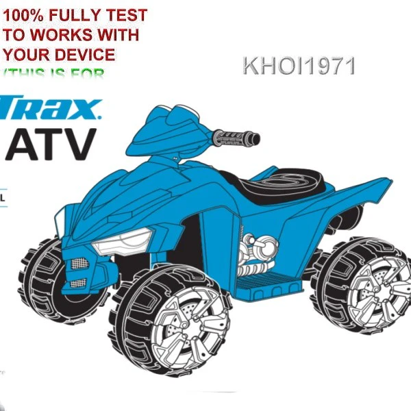 AC Wall Charger Adapter for KT1158TGA Kid Trax ATX ATV 6V Ride-On Battery - Image 3