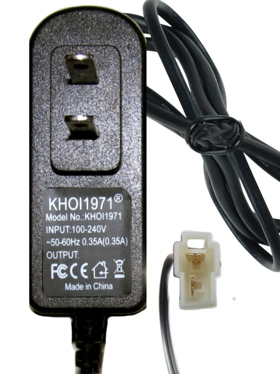 AC Wall Charger Adapter for KT1464WM Kid Trax Minnie Mouse Scooter Side Car Ride-On - Image 6