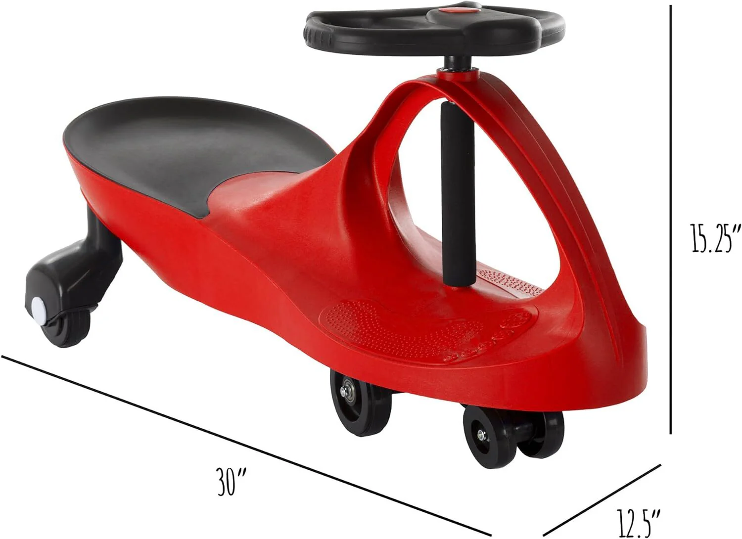 Wiggle Car Ride-On Toy with Twist and Swivel Action – No Batteries, Gears, or Pedals Needed - Image 2
